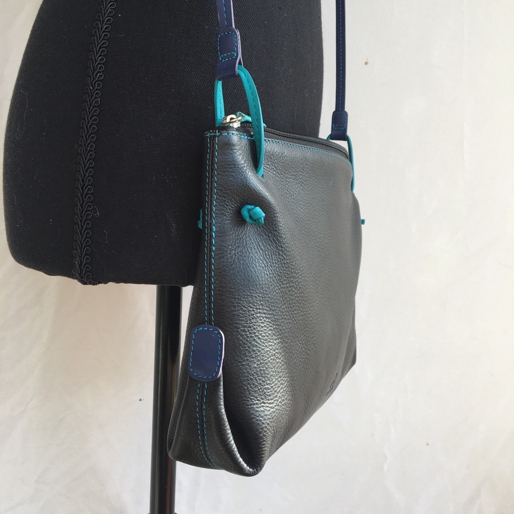 My Walit Colorful Leather Crossbody Purse